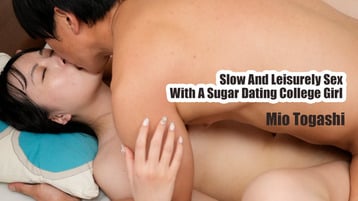 SLOW-AND-LEISURELY-SEX-WITH-A-SUGAR-DATING-COLLEGE-GIRL-MIO-TOGASHI-HEYZO-2024-09-14 cover art