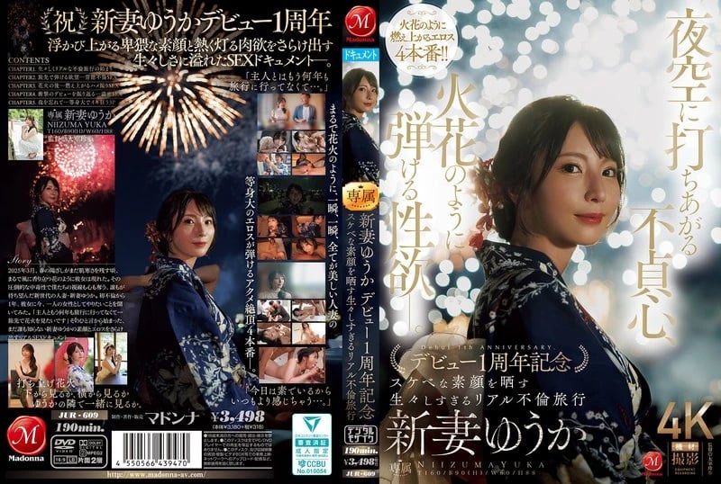 Yuuka Niizuma's 1st Debut Anniversary: A Raw Affair Trip Revealing Her Lewd True Face cover art