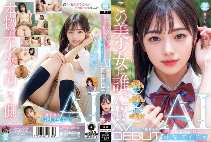 Nikaido Mero's AV Debut: Transparent AI Idol, Clearer Than the Alps! cover art