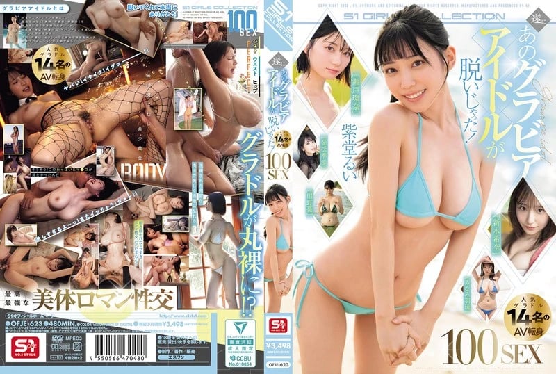 14 Popular Gravure Idols Transition to AV: 100 Sex Scenes! cover art